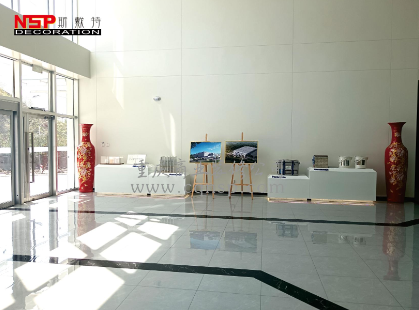 松下真空節(jié)能新材料（重慶）有限公司新廠區(qū)辦公室及展廳裝修設(shè)計